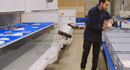 Sunny Europe Manages Complex Order Picking Workflows with Modula VLMs