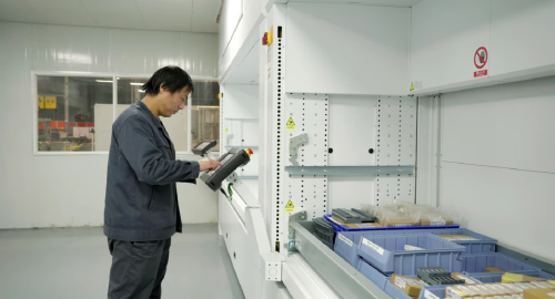 Modula helps filling and packaging equipment manufacturer increase storage space 10 times