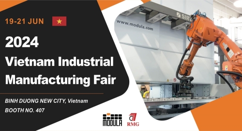 Visit Modula at 2024 Vietnam Industrial Manufacturing Fair