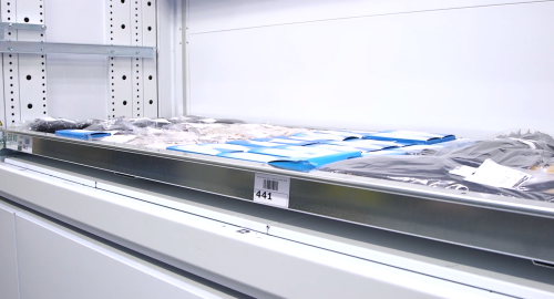 Modula Vertical Storage System for Manifatture Del Nord