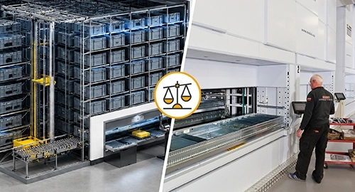 Vertical Lift Module or Cube Storage System? A Guide to Choosing in an Increasingly Uncertain Market Vertical Lift Module or Cube Storage System? A Guide to Choosing in an Increasingly Uncertain Market